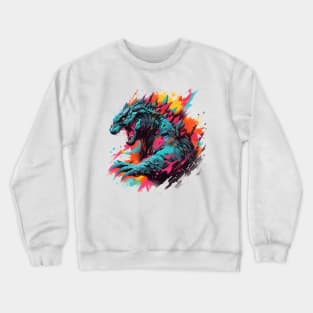 godzilla Crewneck Sweatshirt